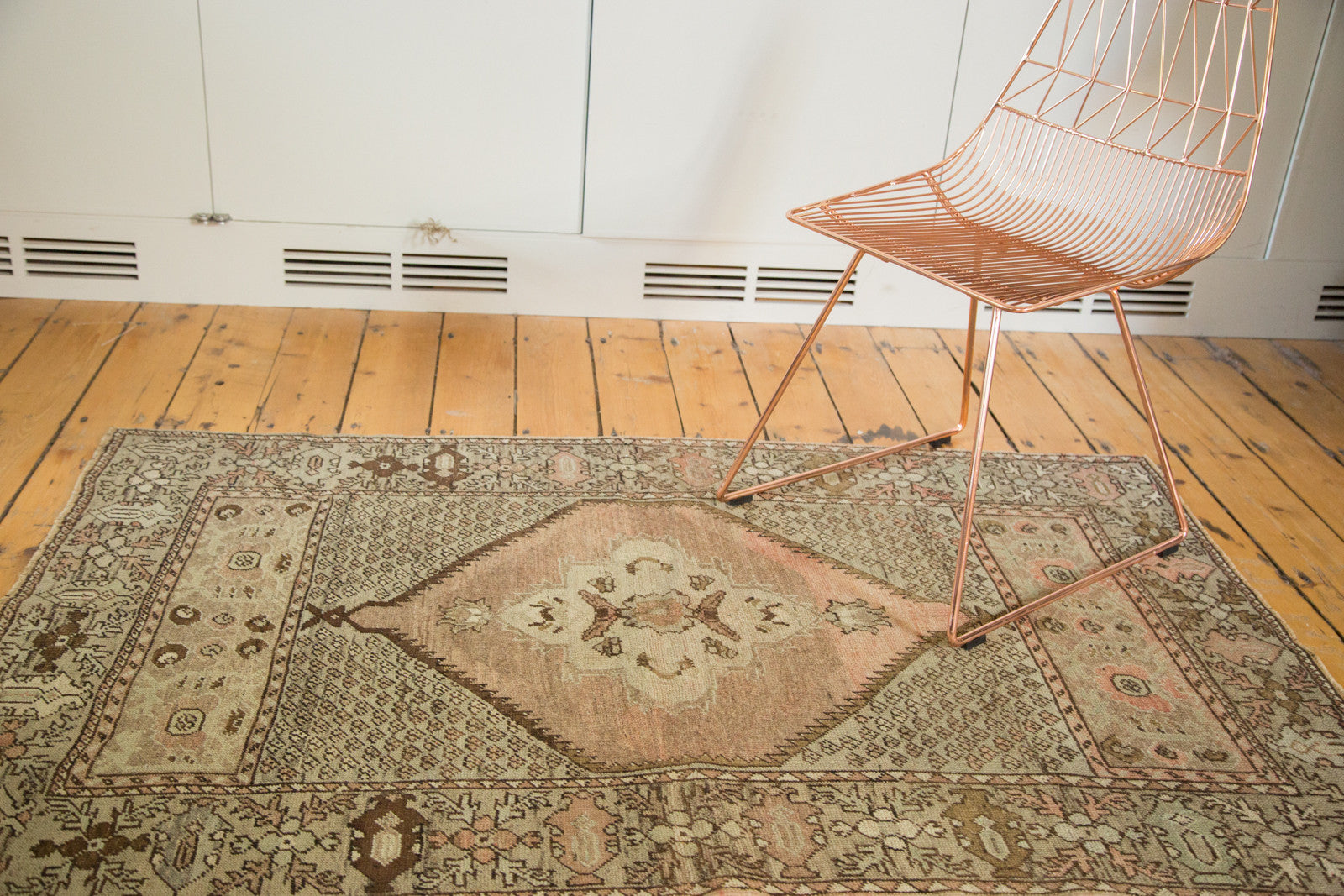 3.5x5.5 Vintage Oushak Rug // ONH Item ee002377 Image 1