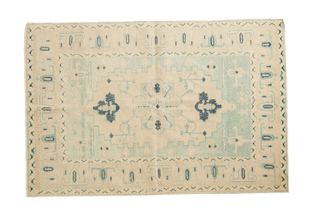 4x6.5 Vintage Distressed Oushak Rug // ONH Item ee002378