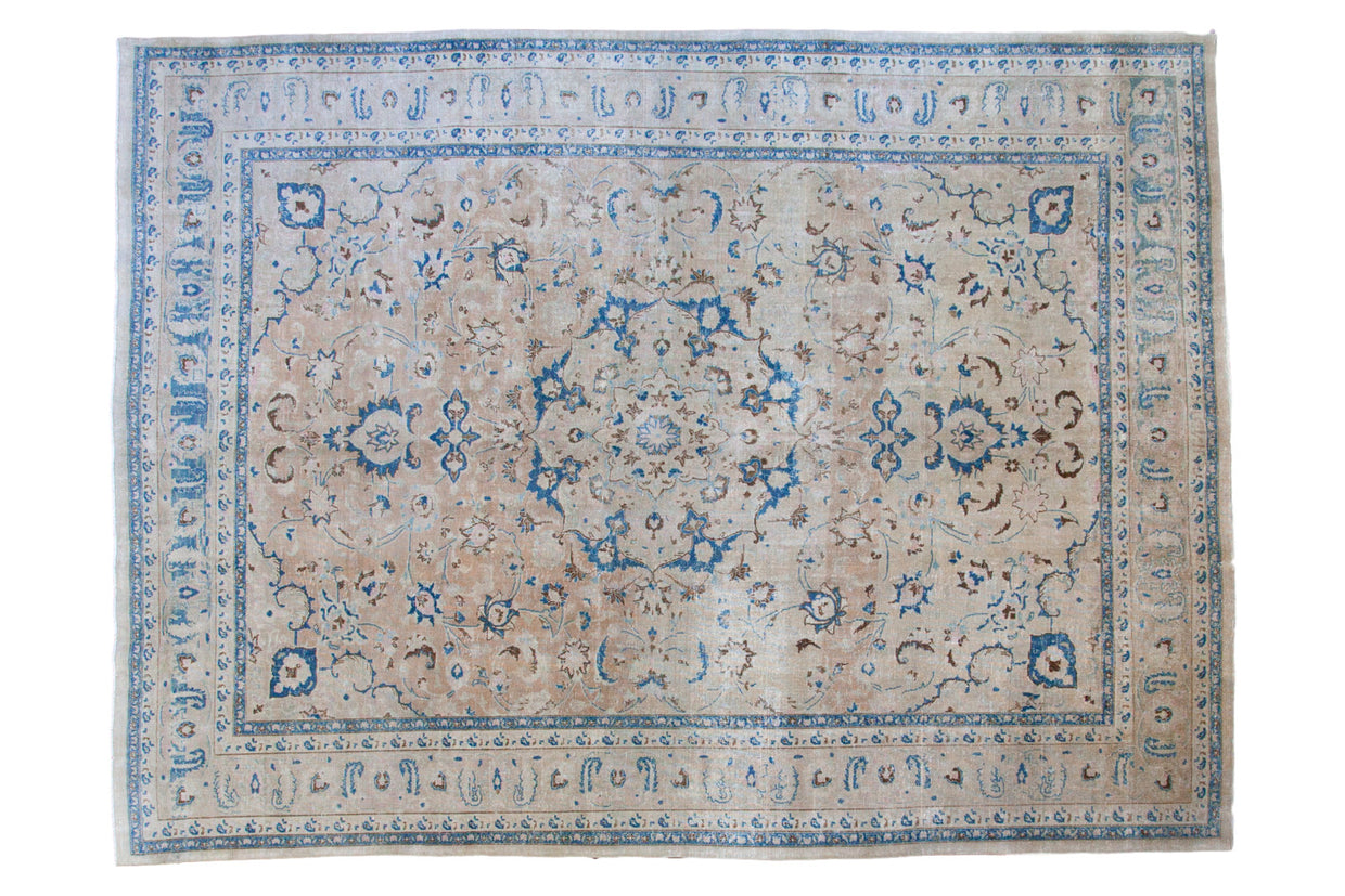 8x11 Vintage Tabriz Carpet // ONH Item ee002380
