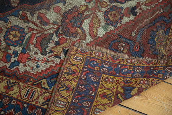 5x6.5 Antique Distressed Qashqai Rug // ONH Item ee002394 Image 5