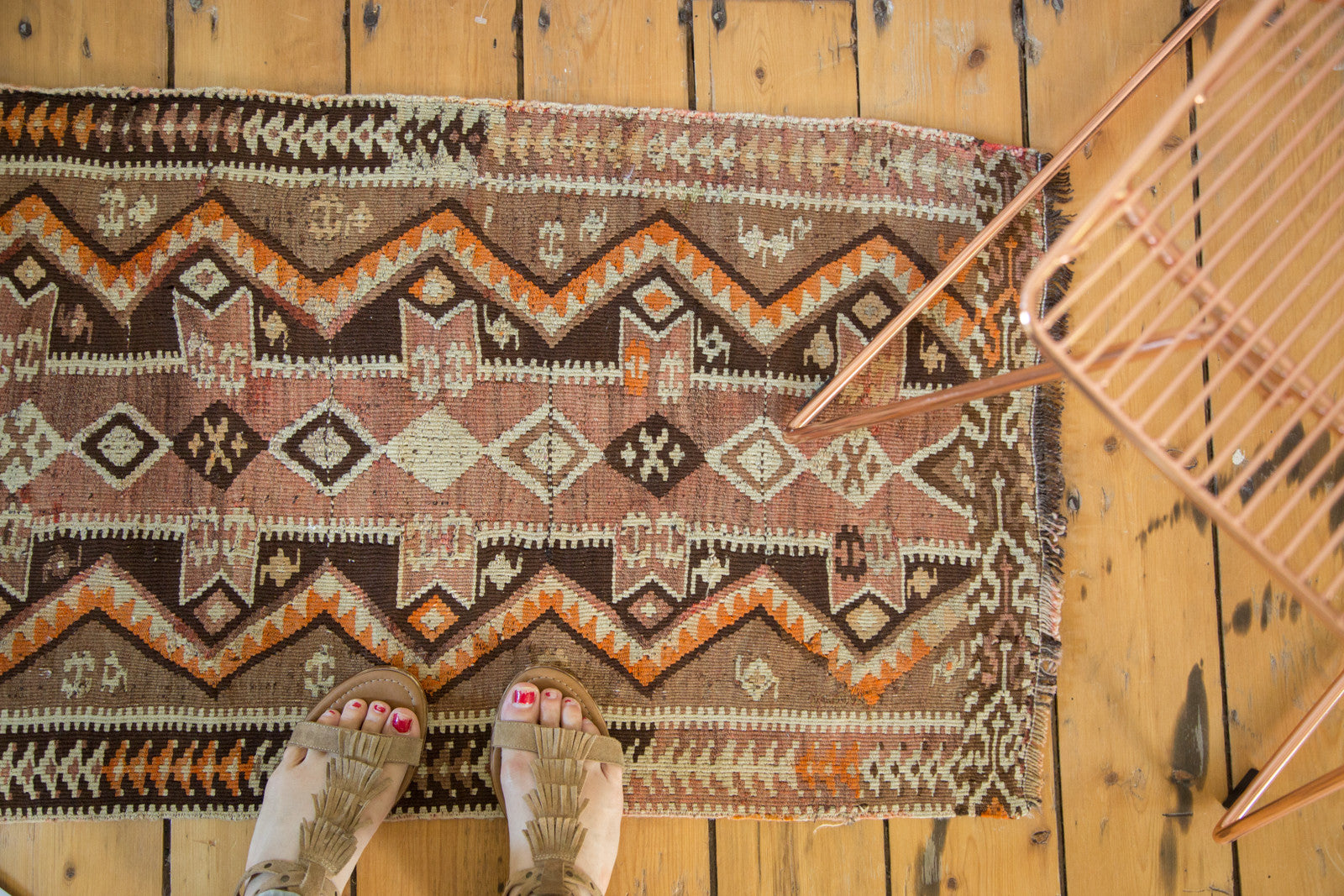 2x3.5 Vintage Kilim Rug // ONH Item ee002412 Image 1
