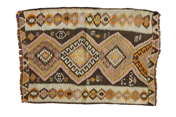 2x3 Vintage Kilim Rug Mat // ONH Item ee002413