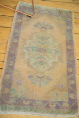 2x3.5 Vintage Distressed Oushak Rug // ONH Item ee002430 Image 2