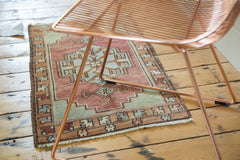 2x3 Vintage Oushak Rug Mat // ONH Item ee002437 Image 3