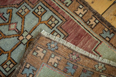 2x3 Vintage Oushak Rug Mat // ONH Item ee002437 Image 4