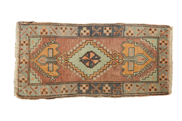 1.5x3.5 Vintage Oushak Rug Runner // ONH Item ee002450