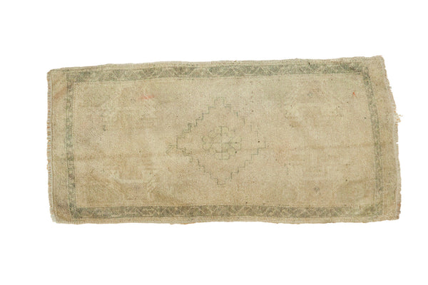 1'9" x 3'9" Vintage Oushak Rug Runner / Item ee002451 image 1