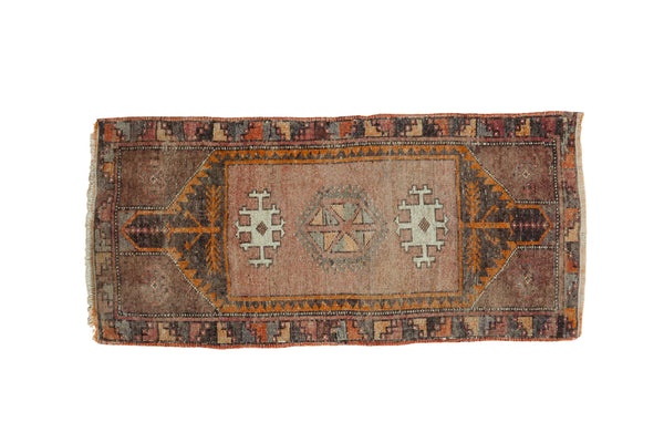 1.5x3.5 Vintage Oushak Rug Runner // ONH Item ee002461