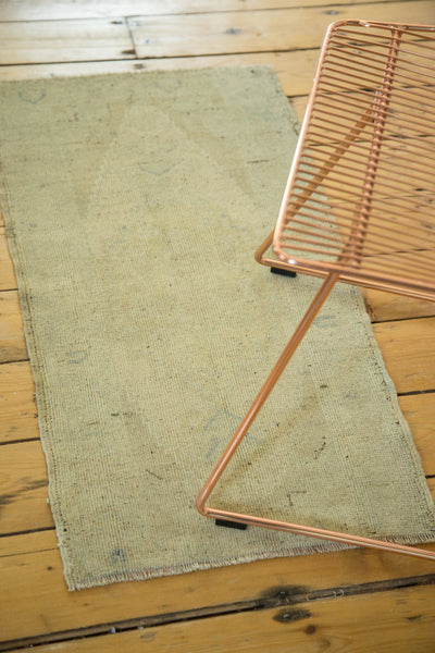 2x3.5 Vintage Distressed Oushak Rug // ONH Item ee002470 Image 2