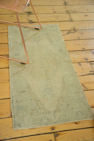 2x3.5 Vintage Distressed Oushak Rug // ONH Item ee002470 Image 4
