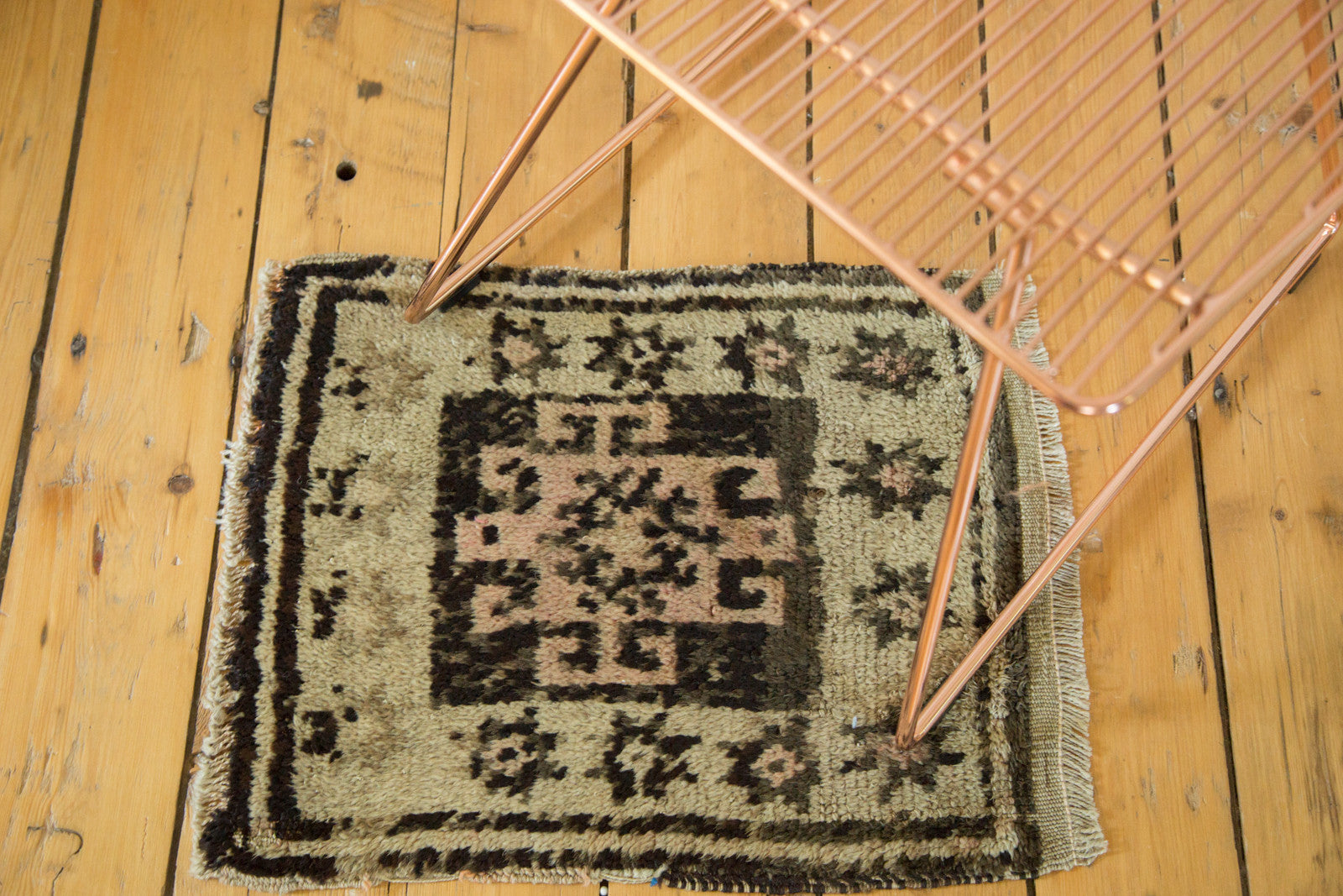 1.5x2 Vintage Oushak Square Rug Mat // ONH Item ee002479 Image 1
