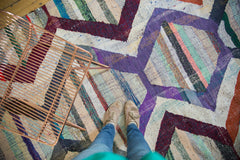 6x10 Vintage Rag Rug Carpet // ONH Item ee002491 Image 8