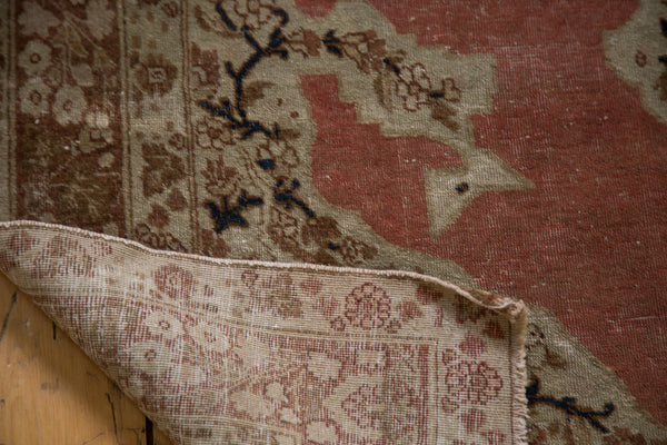 4x5.5 Distressed Antique Persian Tabriz Rug // ONH Item ee002501 Image 4
