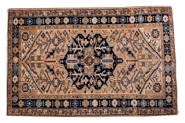 3'1" x 4'9" Vintage Persian Heriz Rug / Item ee002509 image 1