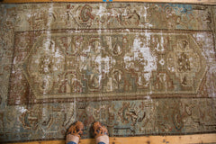 3.5x6 Distressed Antique Persian Malayer Rug // ONH Item ee002510 Image 1