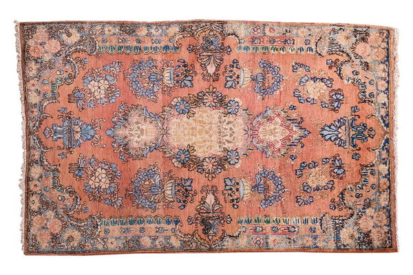 3x5 Vintage Persian Kerman Rug // ONH Item ee002519