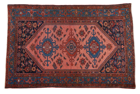 4x6.5 Vintage Persian Malayer Rug // ONH Item ee002523