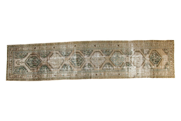 Distressed Vintage Kars Rug Runner