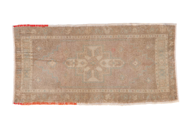 1.5x3.5 Vintage Oushak Rug Mat // ONH Item ee002566