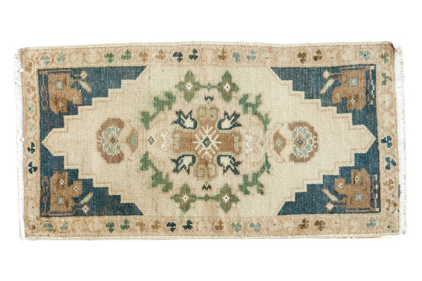 Vintage Oushak Square Rug