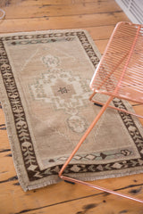 Vintage Oushak Rug Mat