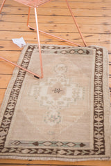Vintage Oushak Rug Mat