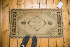  Vintage Oushak Rug Mat / Item ee002580 image 2
