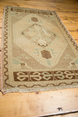  Vintage Oushak Rug Mat / Item ee002580 image 3