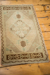  Vintage Oushak Rug Mat / Item ee002580 image 5