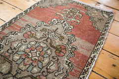 1.5x3.5 Vintage Oushak Rug Mat // ONH Item ee002581 Image 4