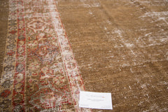 7.5x13.5 Distressed Vintage Mahal Carpet // ONH Item ee002596 Image 6