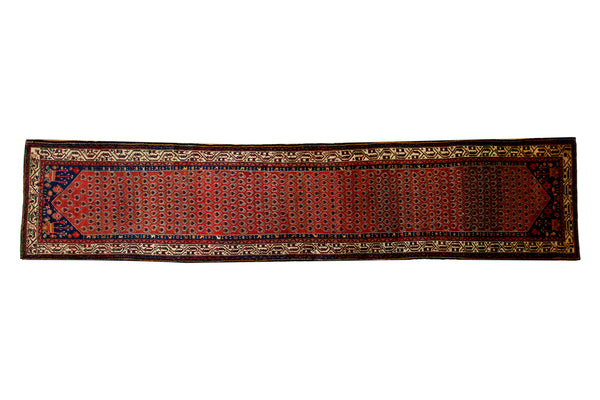 Vintage Serbend Rug Runner
