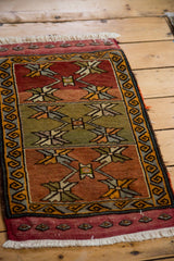 1.5x2.5 Vintage Oushak Rug Mat // ONH Item ee002598 Image 2