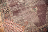  Distressed Vintage Oushak Carpet / Item ee002600 image 4