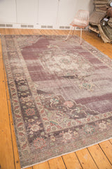  Distressed Vintage Oushak Carpet / Item ee002600 image 5