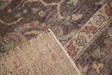  Distressed Vintage Oushak Carpet / Item ee002600 image 6
