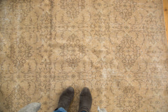  Distressed Vintage Oushak Carpet / Item ee002601 image 2