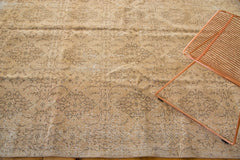  Distressed Vintage Oushak Carpet / Item ee002601 image 5
