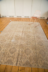  Distressed Vintage Oushak Carpet / Item ee002601 image 6