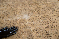  Distressed Vintage Oushak Carpet / Item ee002601 image 8