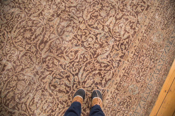 8.5x12 Distressed Vintage Oushak Carpet // ONH Item ee002604 Image 1