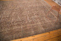 8.5x12 Distressed Vintage Oushak Carpet // ONH Item ee002604 Image 5