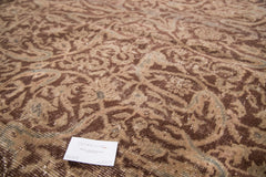 8.5x12 Distressed Vintage Oushak Carpet // ONH Item ee002604 Image 6