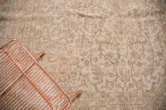 8x11.5 Distressed Vintage Oushak Carpet // ONH Item ee002607 Image 3