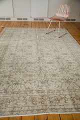  Distressed Vintage Oushak Carpet / Item ee002608 image 4