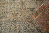 Distressed Vintage Oushak Carpet