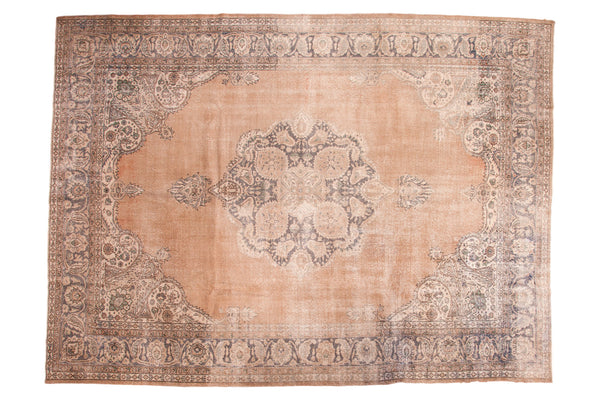 10'1" x 13'7" Distressed Vintage Oushak Carpet / Item ee002613 image 1