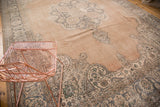  Distressed Vintage Oushak Carpet / Item ee002613 image 3