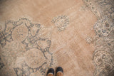  Distressed Vintage Oushak Carpet / Item ee002613 image 9