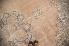  Distressed Vintage Oushak Carpet / Item ee002613 image 9